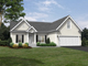 Example rendering of house for home builders showing variation of original design