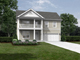 Example rendering of house for home builders showing variation of original design