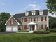 Example rendering of house for home builders showing variation of original design