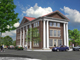 Example 3D rendering of office building