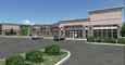 3D architectrual rendering of restuarant